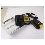 New DeWalt Charger with Battery