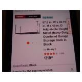 Husky Adjustable Metal Heavy Duty Overhead Garage