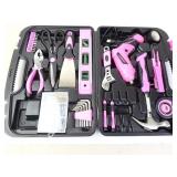Pink 136pc Tool Set