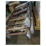 Pallet of New Bed Frames for Luxury Hotel -