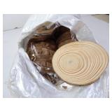 Pack of 80 Unfinished Tree Cookies