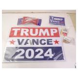 Trump Sign / Stickers / Pins / Shoe Charms