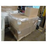 Pallet of 2500 Plastic Take Out containers - Back
