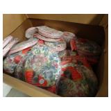 Large Lot of Vintage Floral Padded Toilet Seats