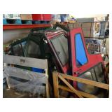 Twelve Kawasaki Hardsided Doors with Glass