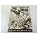 1955 How To Play Football! By Charles Bud