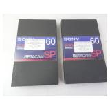 Sony Betacam BCT-60MLA Tapes
