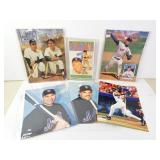 Lot of MLB Baseball Items - Player Photos &