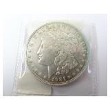 1921-D U.S. Silver Morgan Dollar