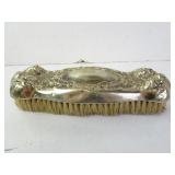 Antique Victorian Era Silveroin Monogrammed Hair