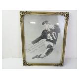 Vintage Crazylegs Hirsch Football Wausau WI Print