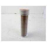 Tube of Misc. U.S. Wheat Pennies - Various dates