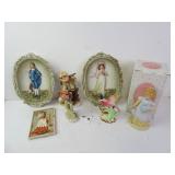 Lot of Vintage Porcelain Figurines & Related Home
