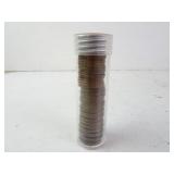 Tube of Misc. U.S. Wheat Pennies - Various dates