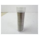 Tube of U.S. V-Nickels - Good to worn conditions