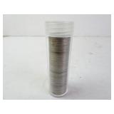 Tube of U.S. V-Nickels - Good to worn conditions