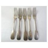 9.04ozt Total Weight Sterling Silver Fiddle Style