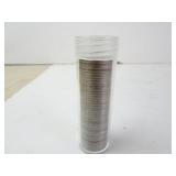 Tube of U.S. V-Nickels - Good to worn conditions
