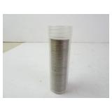 Tube of U.S. V-Nickels - Good to worn conditions