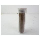 Tube of Misc. U.S. Wheat Pennies - Various dates