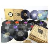 HUGE LOT of Antique 78rpm Vinyl Records - Bing