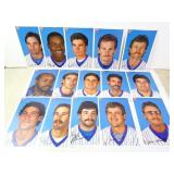 Lot of 1987 Milwaukee Brewers Baseball Headshot