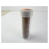 Tube of Misc. U.S. Wheat Pennies - Various dates