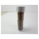 Tube of Misc. U.S. Wheat Pennies - Various dates