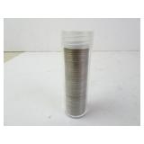 Tube of U.S. V-Nickels - Good to worn conditions