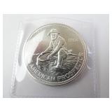 1984 1oz .999 Fine Silver Engelhard Prospector