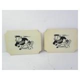 Lot of 2 Badger Breeders Shawano WI Platform
