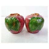 Pair of Vintage Apple Ceramic Salt & Pepper