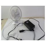 Clip On Fan / 12v Plug Adapter
