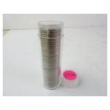 Tube of 1936 U.S. Buffalo Nickels