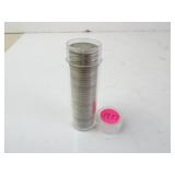 Tube of 1937 U.S. Buffalo Nickels