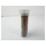 Tube of Misc. U.S. Wheat Pennies - Various dates