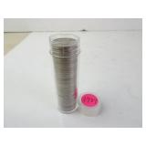 Tube of 1937 U.S. Buffalo Nickels