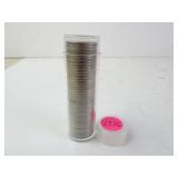Tube of 1936 U.S. Buffalo Nickels
