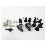 Lot of Warhammer 40k Metal Figures & Sidecar