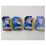 Lot of 4 New Hot Wheels Die Cast Cars in