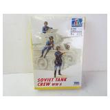 Italeri 1:35 Scale Soviet Tank Crew WWII Model