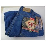 NOS Levi Strauss 540 Denim Jeans With Tags - 38 x