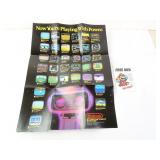 Vintage Nintendo Power NES Game Poster 16' x