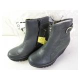 New Fly London Size 6 Women's Wide Mousse/Croco