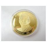 John F. Kennedy TRIAL REPLICA Gold-Plated