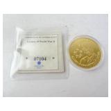 Leaders of WWII Dwight Eisenhower American Mint