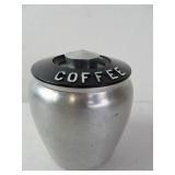Vintage Kromex Aluminum Coffee Canister