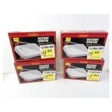 Lot of 4 NOS Maxon Weather Monitors in Box