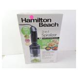 New Hamilton Beach 3-in-1 Spiralizer  Slicer in
