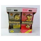 Schlage Double Security Combo Pack - Locking Door